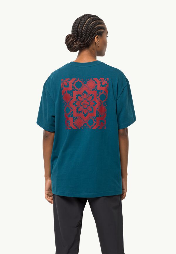 ESCHENHEIMER BACK T - blue daze L - Unisex T-shirt aus Bio-Baumwolle – JACK  WOLFSKIN