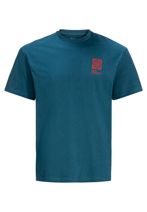 - aus Bio-Baumwolle – blue T L Unisex daze JACK ESCHENHEIMER - T-shirt BACK WOLFSKIN
