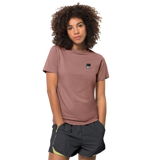 365 T W - afterglow XL - Damen T-shirt aus Bio-Baumwolle – JACK WOLFSKIN