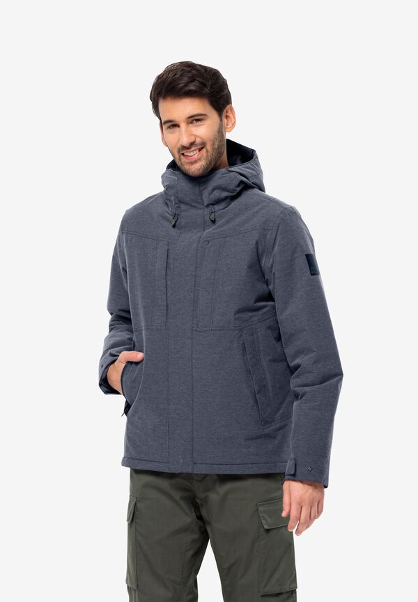 SNOWY PARK JKT M night blue L Wasserdichte Winterjacke Herren