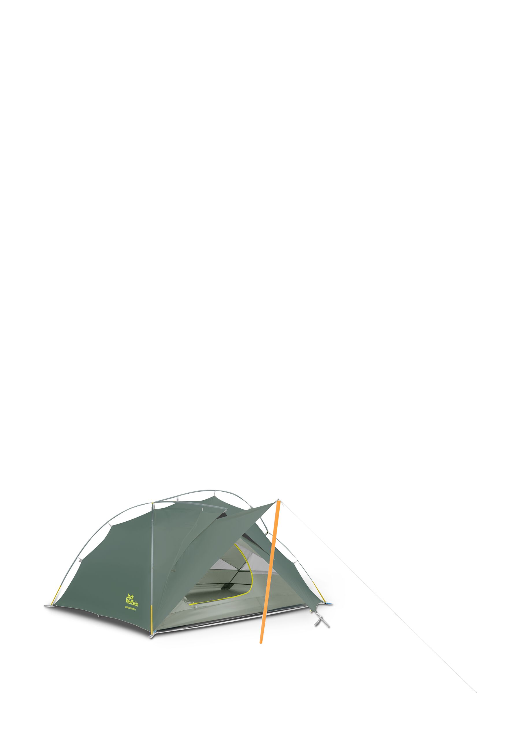 STRATOS LITE II - Hedge Green One Size - Ultraleichtes Kuppelzelt 2  Personen Ultraleichtes Kuppelzelt 2 Personen  JACK WOLFSKIN