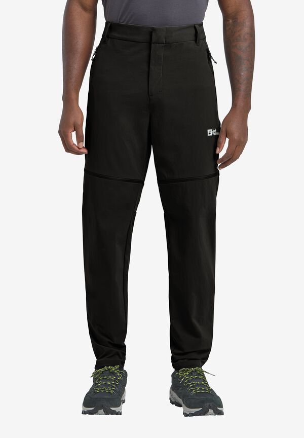 HIKEOUT ZIP AWAY PANTS M black 58S Zip-Off Hose mit