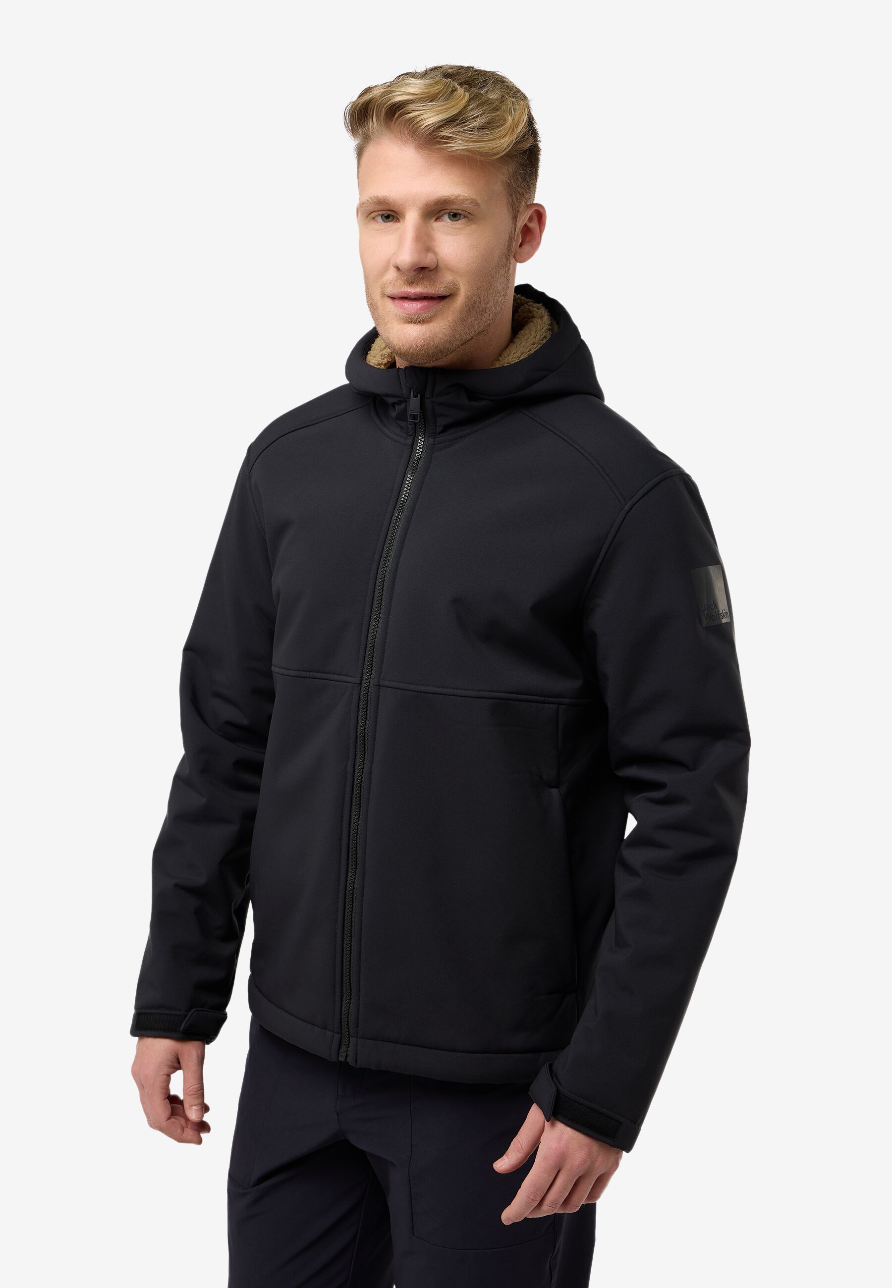 WINDLAND JKT M black XL Softshelljacke Herren Softshelljacke