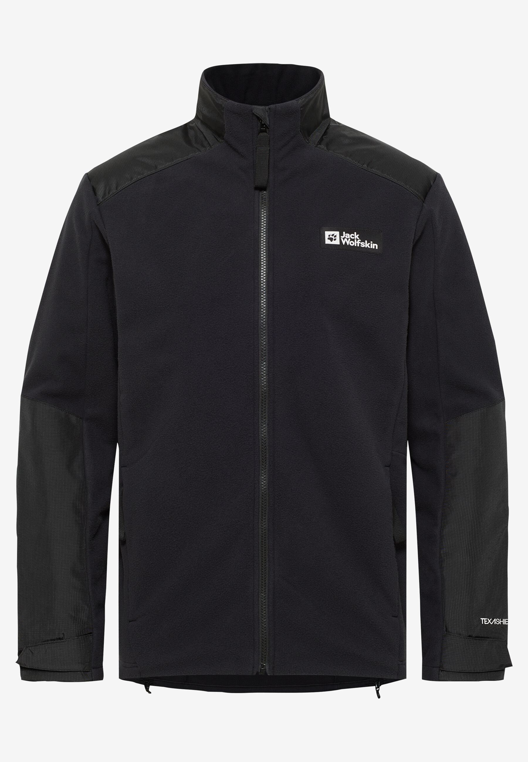 Wolfskin Blizzard Fz Jack Wolfskin Fleecejacke Grau Schwarz
