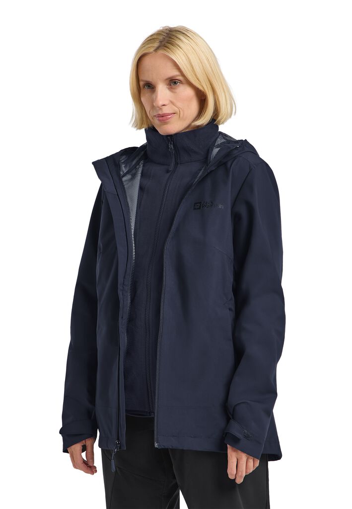 Wolfskin Moonrise 3in1 Jack Wolfskin Damen Winterjacke In Wolfskin