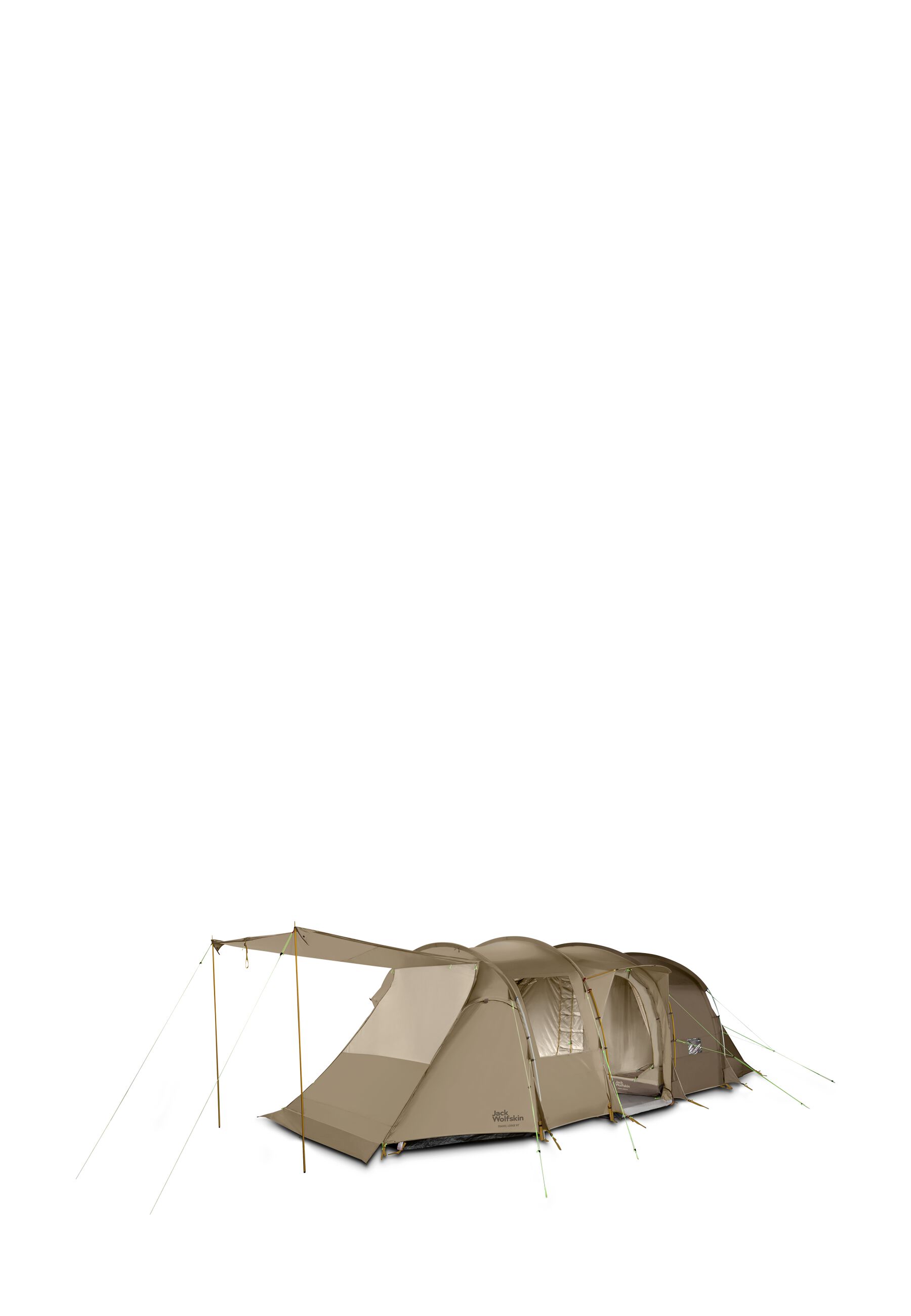 TRAVEL LODGE RT - white pepper One Size - Familienzelt 5-7 Personen  Familienzelt 5-7 Personen  JACK WOLFSKIN