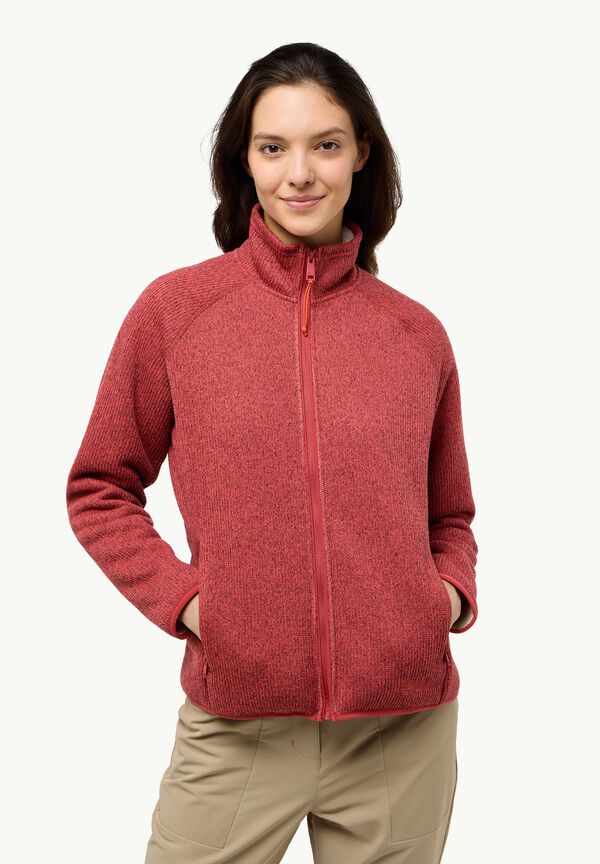 Fleecejacke Damen Jack Wolfskin Fleecemantel High Curl Jack