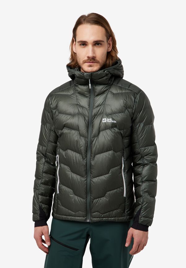 Daunen Jacke Daunenjacke Herren Jack Wolfskin ALPSPITZE DOWN HOODY