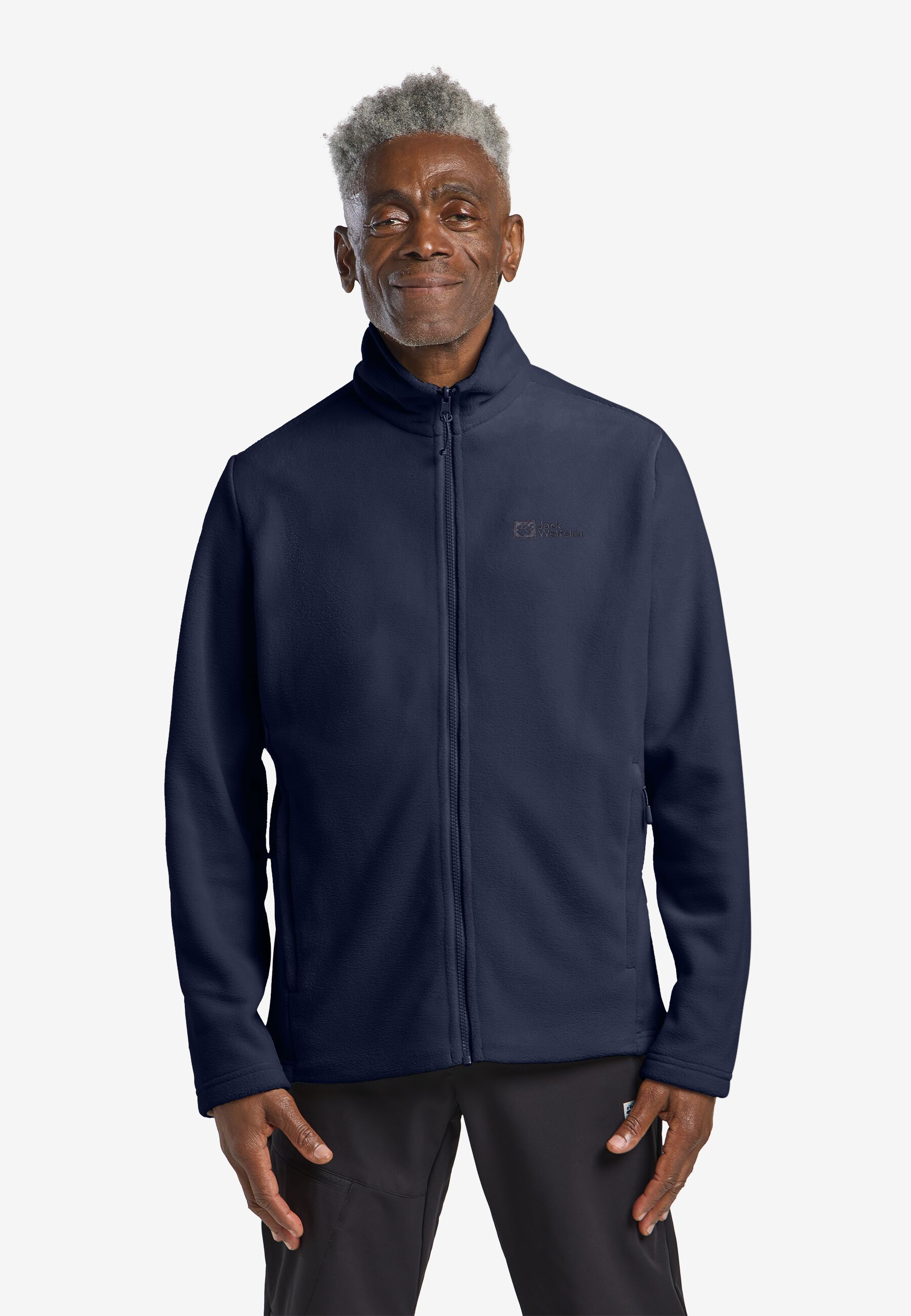 WINTERSTEIN FZ M seal L Fleecejacke Herren Fleecejacke Herren - Main Image