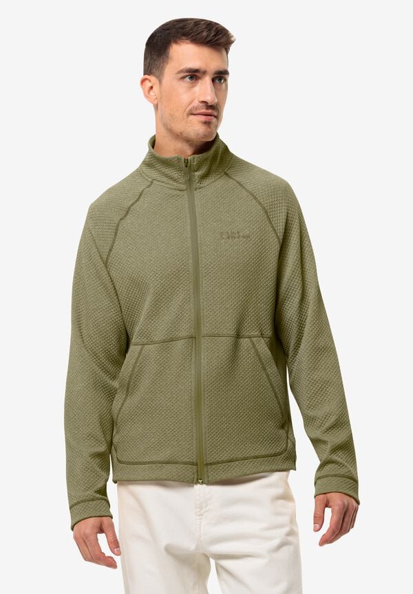 FERNWEH JKT M Bay Leaf M Fleecejacke Herren Fleecejacke Herren
