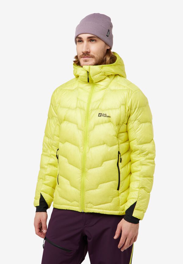 ALPSPITZE DOWN HOODY M Firefly L Daunenjacke Herren