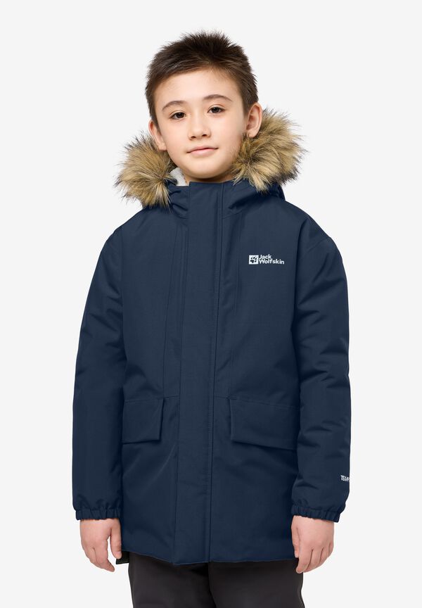 COSY BEAR JACKET K night blue 140 Winterjacke Kinder