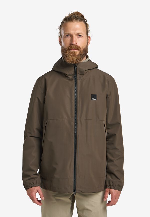 TERRAVIEW 2L JKT M cold coffee XXXL Regenjacke Herren