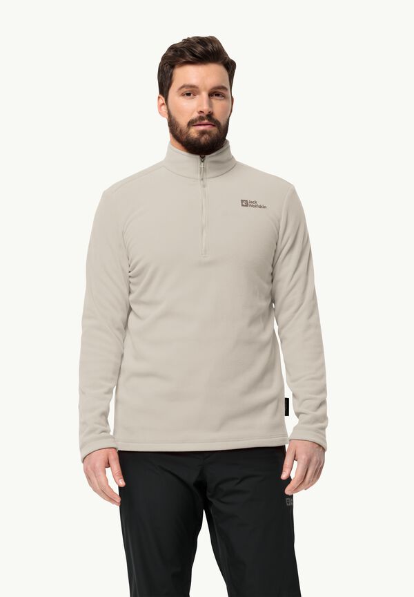 Taunus Jack Wolfskin Fleecejacke Weiss Wolfskin Taunus Herren