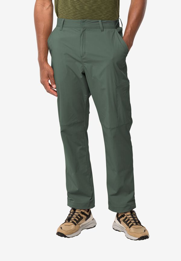 WANDERTHIRST PANTS M Hedge Green 48S Lange Hose Herren Lange