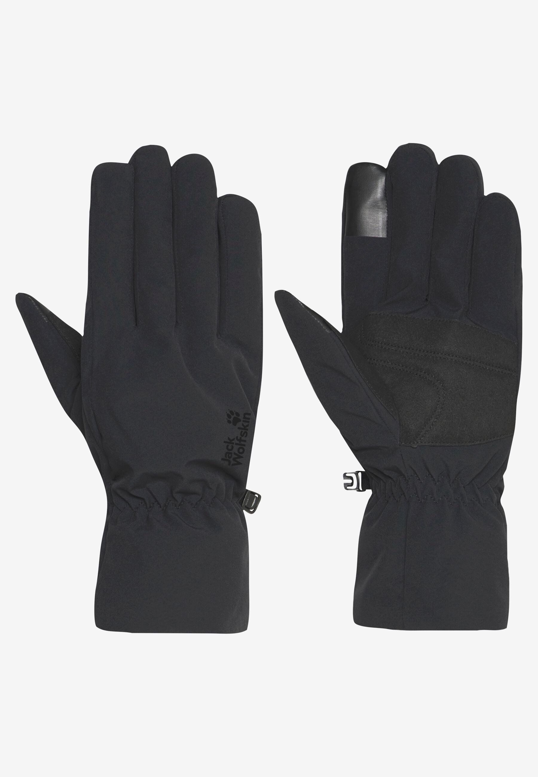 HIGHLOFT GLOVE - black XL - Winddichte Handschuhe Winddichte Handschuhe   JACK WOLFSKIN