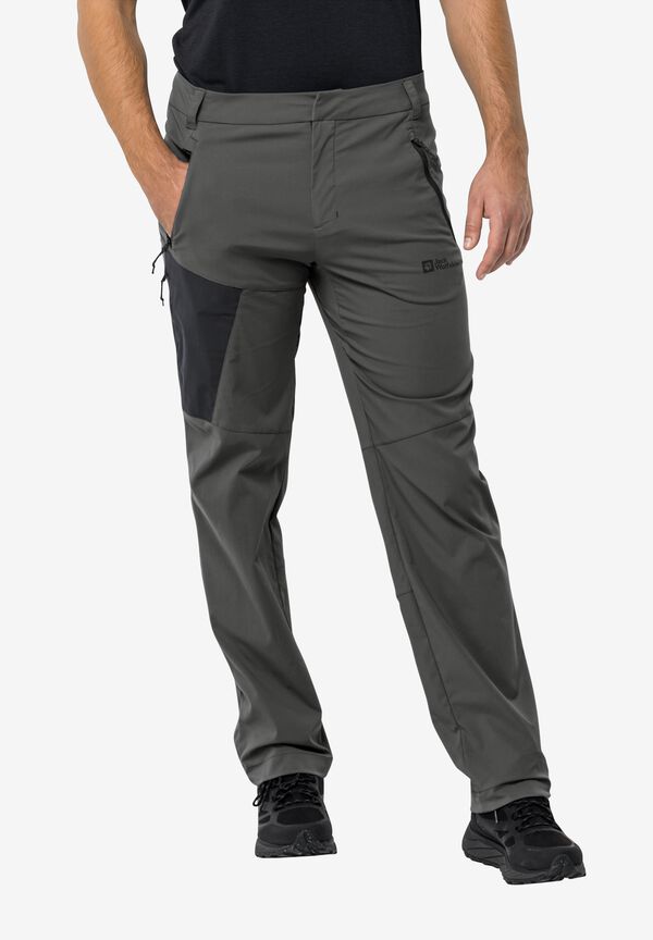 GLASTAL PANTS M slate 54S Softshell-Wanderhose Herren
