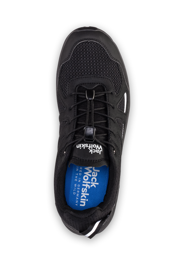 WOODLAND 2 VENT LOW M Black Black 39.5 Wanderschuhe Herren JACK WOLFSKIN