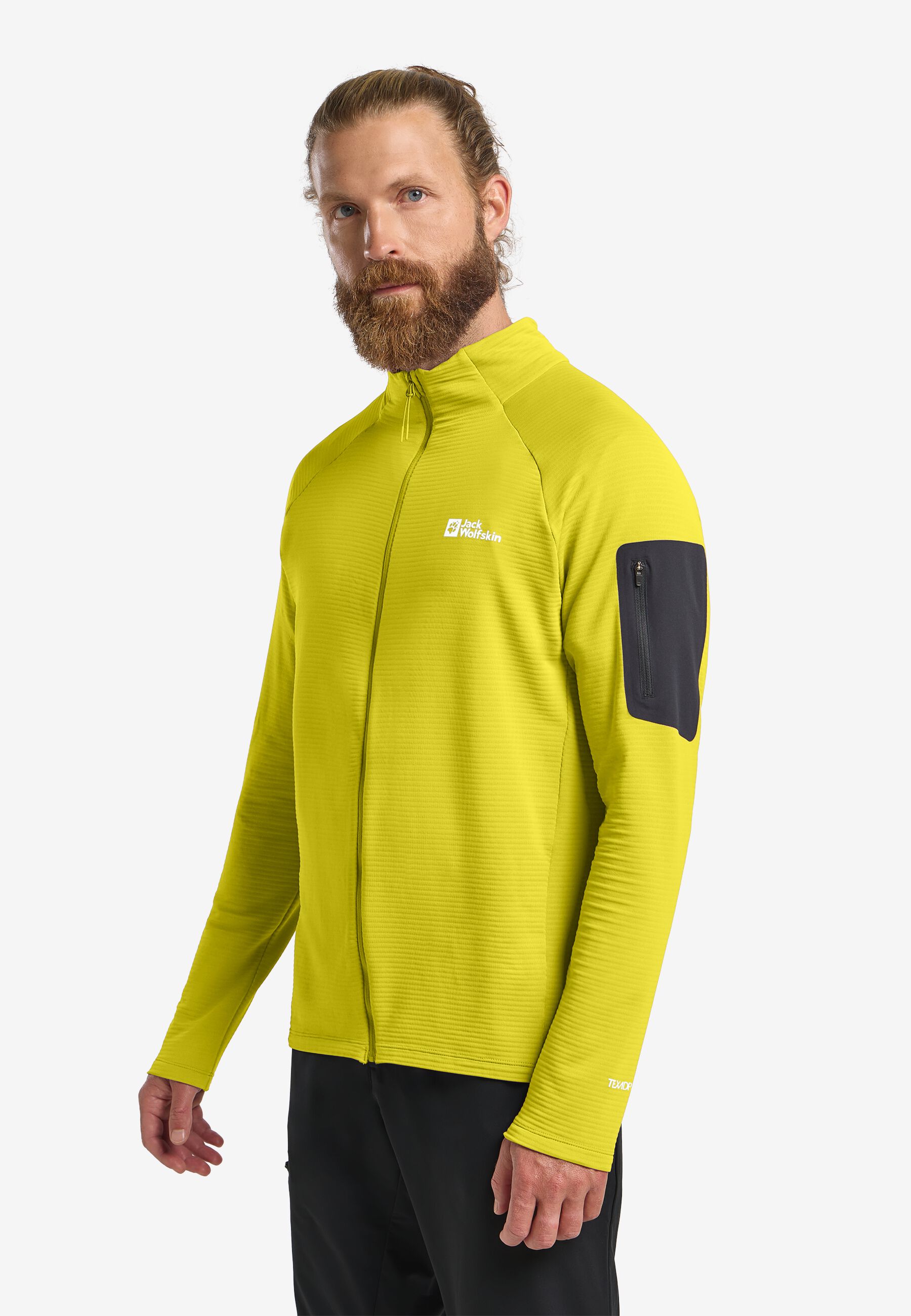 PRELIGHT FZ M wild blossom XXL Leichte Fleecejacke Herren