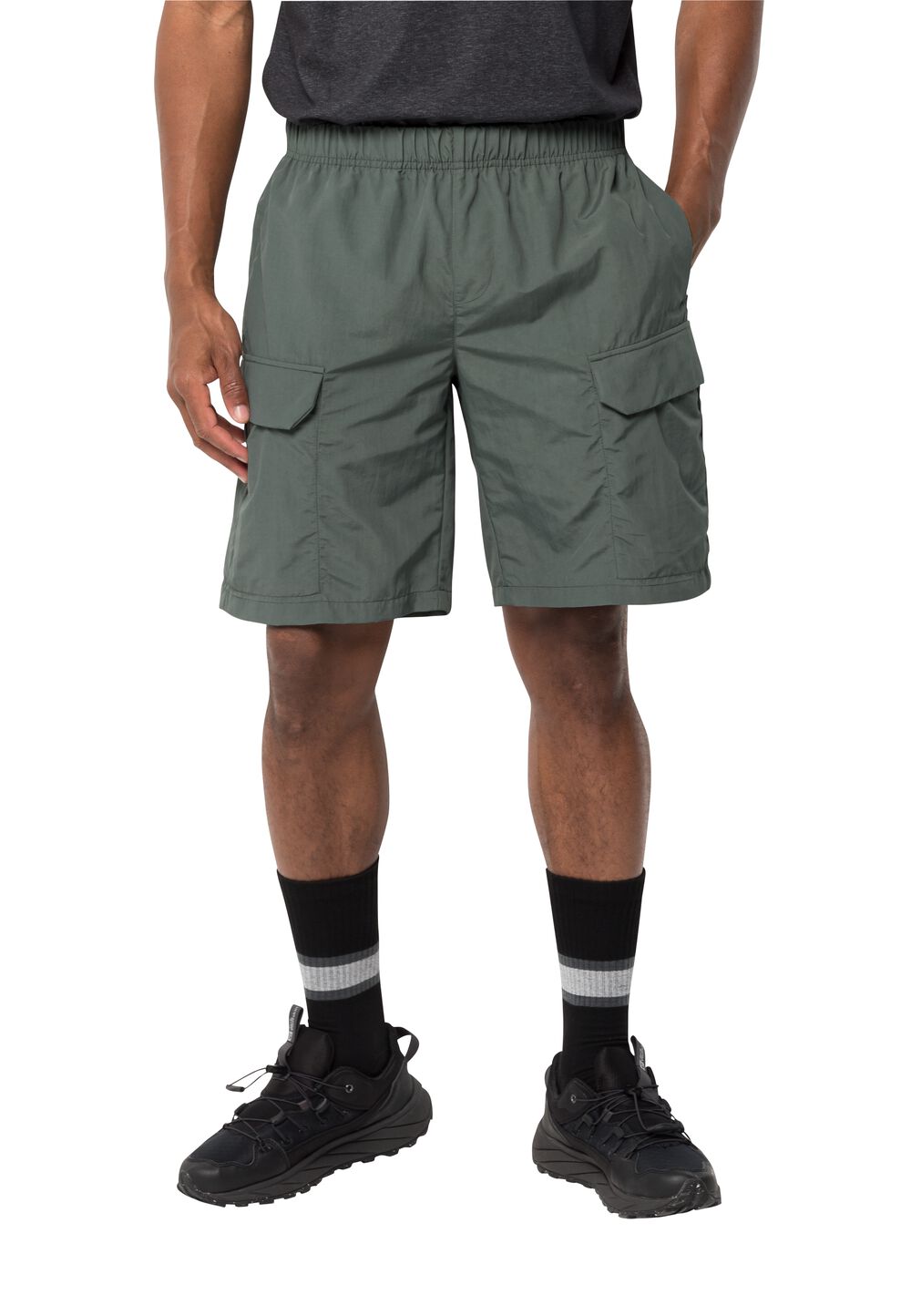 Jack Wolfskin Konstabler Shorts Kurze Hose Unisex XL grau slate green 51