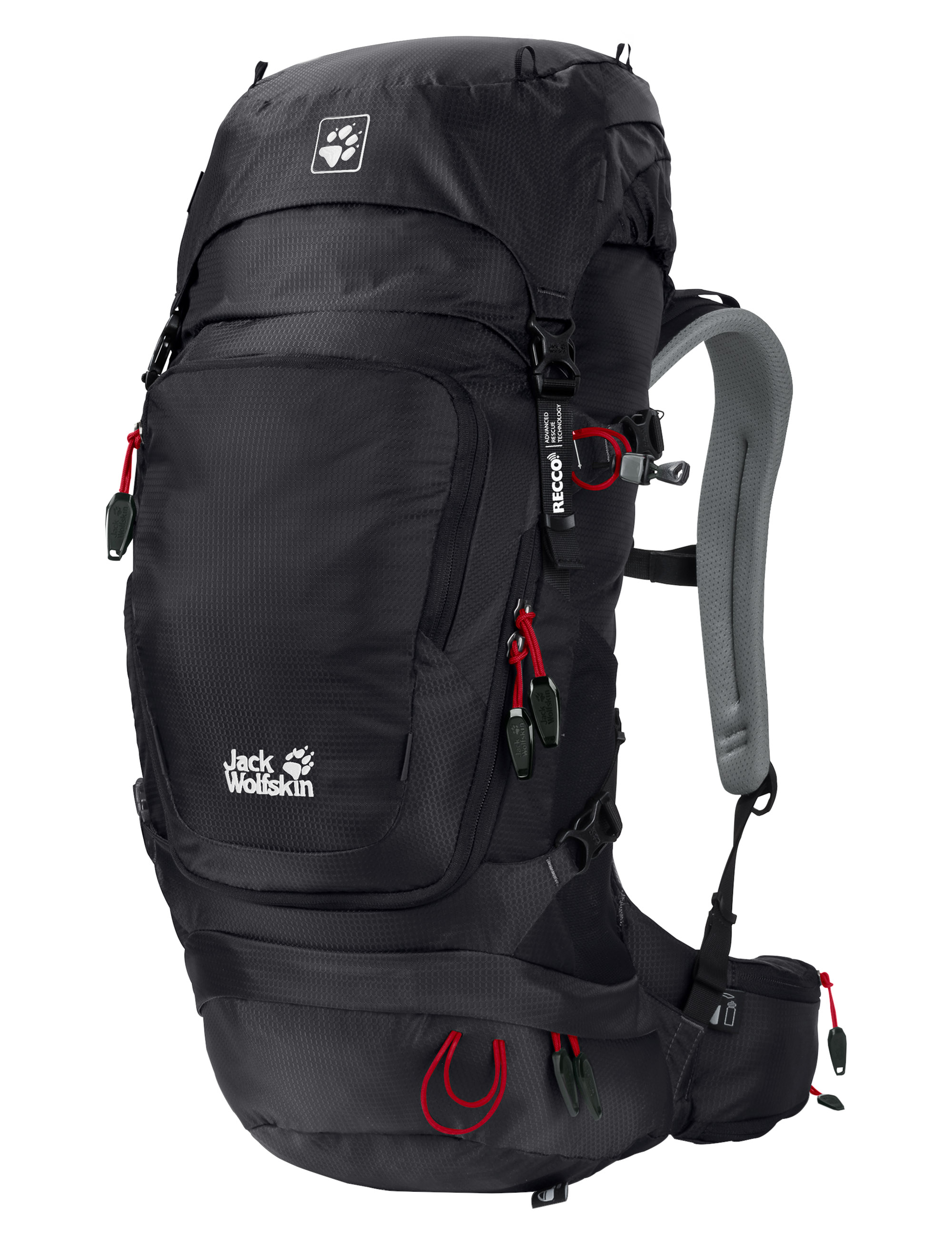 RECCO Rucksack Rettungs-Reflektor, schwarz