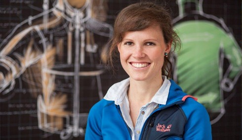 Wir bei Jack Wolfskin: Stefanie